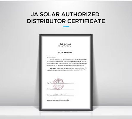 Quadro de liga de alumínio anodizado 560-600W JA Trina Longi Mono Solar para casa solar