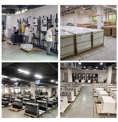 Amosolar 14.4kWh 288V 50Ah Pacote de Bateria de Alta Voltagem de Design Modular para Armazenamento Solar