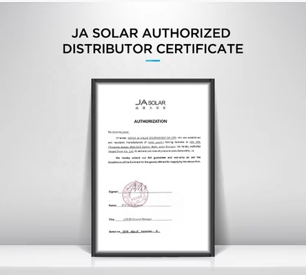 JA painéis solares 550W Bifacial com conector compatível MC4 e 2112 * 1052 * 35 dimensões