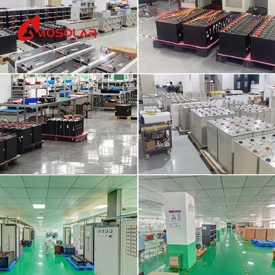 LiFePO4 48V 51.2V Bateria de íons de lítio 100Ah 200AH LFP de ciclo profundo com componentes