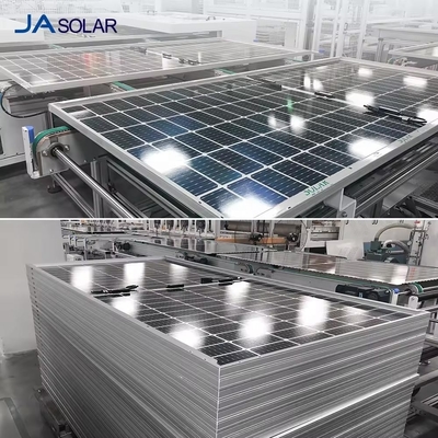 535w 545w 550w 570w 580w PERC e painel solar tipo N com vidro antirreflexo de 3,2 mm