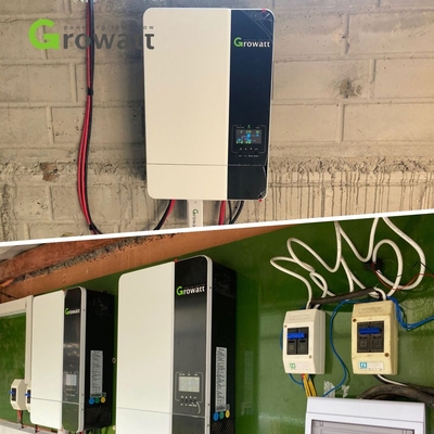 Growatt SPF 5000 ES SPF 3500ES Inverter híbrido para 5kw 3.5kw Off Grid Sistema de energia solar