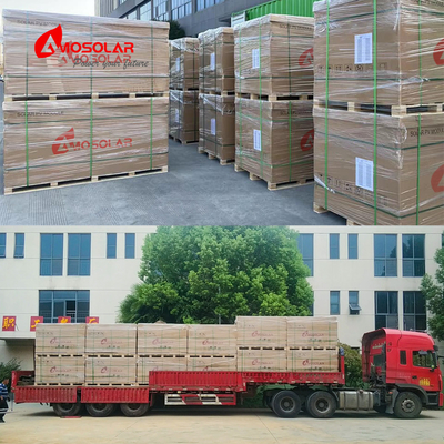 182mmx182mm Tamanho da célula 144 Células Mono painel solar 565W 575W 585W 590W Curto tempo de execução