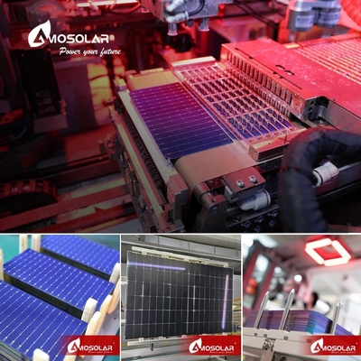 Max. Potência 590Watt painel solar monocristalino perfeito para suas necessidades de energia solar