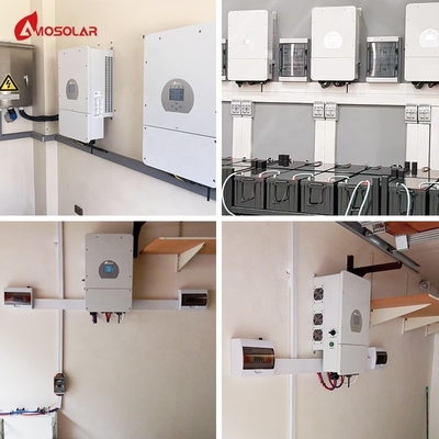 Inversor solar de corrente de fase única de 6kw com saída de 220V/230V/240V e conversão solar