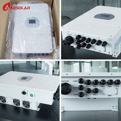 Inversor solar de corrente de fase única de 6kw com saída de 220V/230V/240V e conversão solar