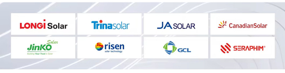 550w 700w 630w 610w 585w 620w 580w Painel Solar Bifacial para Benefício da Indústria Comercial