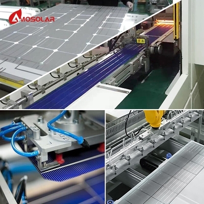 4mm2 Cabos IEC Tamanho 330w 340w 350w 400w Painel fotovoltaico solar para sistema de eletricidade doméstica