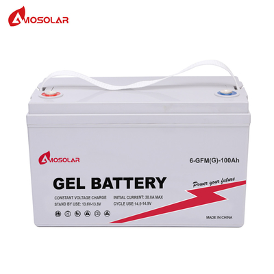 12V 200Ah 100Ah GEL Bateria de chumbo-ácido para armazenamento de energia solar 400Ah 300Ah AGM Bateria