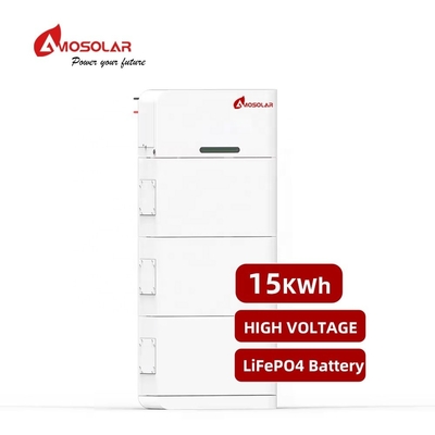 Classe de proteção IP65 Bateria solar empilhável de alta tensão LifePO4 Lithium Battery Pack