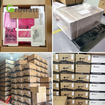 6000w Growatt 6Kw Inverter híbrido de energia solar de fase única 230V Frequência de saída para casa