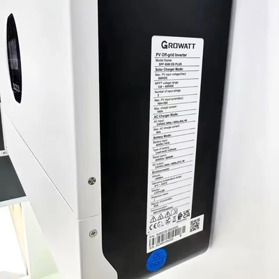 Sistema de energia solar para casa Growatt 6000 ES Plus Off Grid Inverter solar 6kw Sistema híbrido