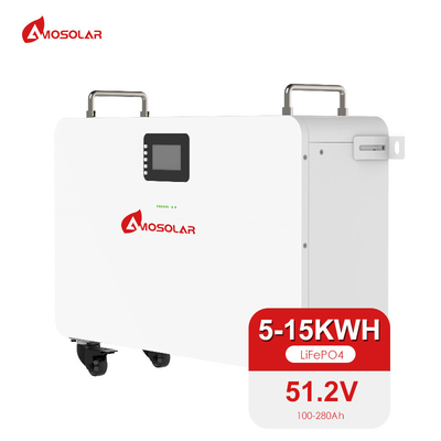 Eletrodomésticos Lifepo4 Bateria solar de iões de lítio 48V 200Ah 10kw 20Kwh 15Kwh 5Kwh