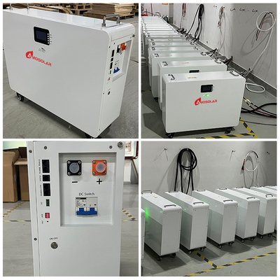 Eletrodomésticos Lifepo4 Bateria solar de iões de lítio 48V 200Ah 10kw 20Kwh 15Kwh 5Kwh