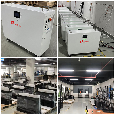 Eletrodomésticos Lifepo4 Bateria solar de iões de lítio 48V 200Ah 10kw 20Kwh 15Kwh 5Kwh