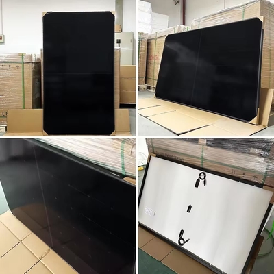 182mmx182mm Tamanho da célula módulos fotovoltaicos Longi HIMO 7 580W 570W 590W Mono Bifacial para painel solar sistema fotovoltaico