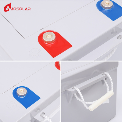 Amosolar EU Stock GEL Bateria de chumbo ácido 12V 100Ah 200Ah 250Ah 300Ah para carros elétricos