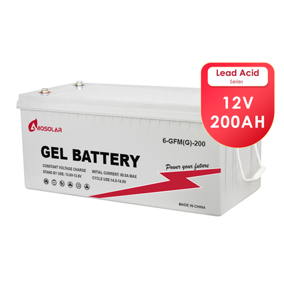 3000 Ciclo de vida Cíclo profundo 12V Bateria recarregável Agm Gel Longa vida para armazenamento de energia