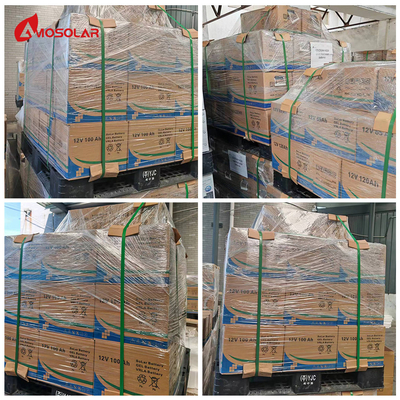 3000 Ciclo de vida Cíclo profundo 12V Bateria recarregável Agm Gel Longa vida para armazenamento de energia