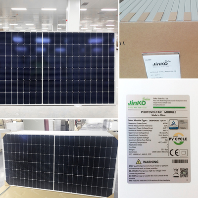 585W 575W 570W módulo fotovoltaico de painel solar de Jinko para carga de vento / neve 2400Pa/5400Pa