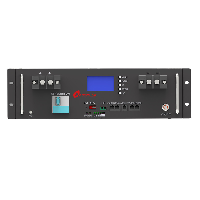 51.2V Bateria de íons de lítio para 5KWh 10KWh Bateria solar Sistemas de armazenamento de energia