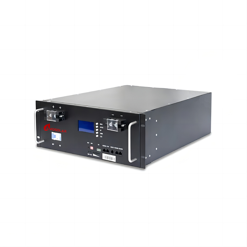 100Ah 200Ah Baterias de iões de lítio Lifepo4 para Amosolar Rackmount Bateria solar 48V