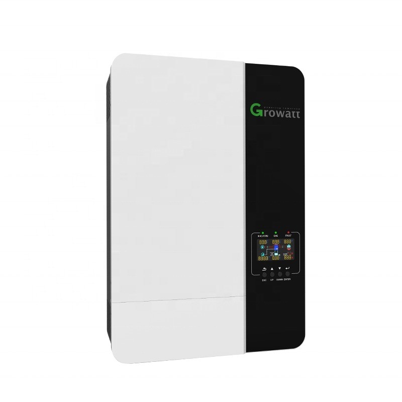 Growatt Spf 3000tl/5000tl Hvm-24/48 5000tl Hvm/ Hvm-p Inverter solar fora da rede 230Vac de saída
