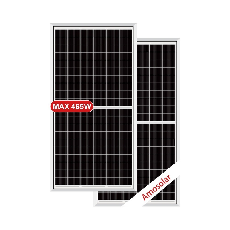 Módulo PV Amosolar Ac Solar Panel Solar 100V Half Cell Mono Solar Panel Modulo com USB