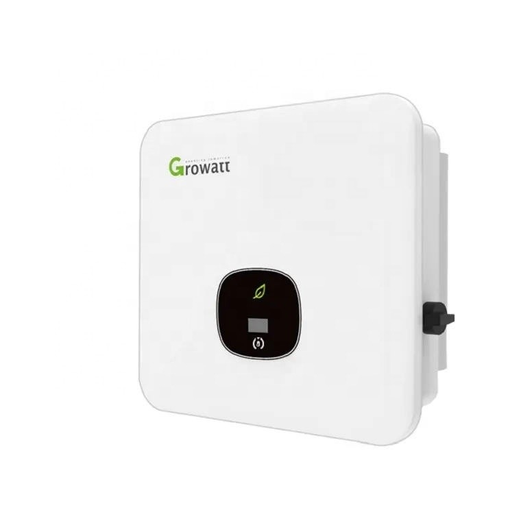 Sistema de painéis solares híbridos de 20kw On Grid Off Grid para sistemas de energia solar domésticos Growatt