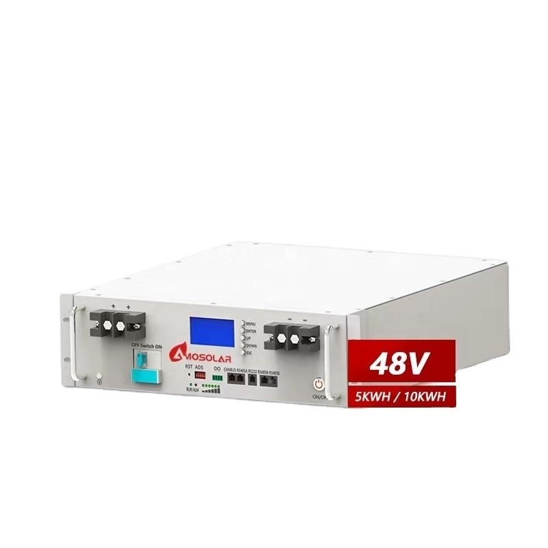 Energia elétrica 10 Wh 48V 100Ah/200Ah Bateria de lítio para a maioria dos inversores híbridos