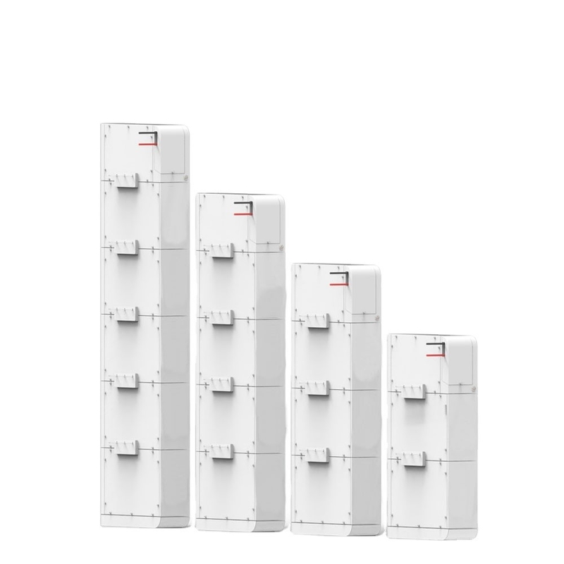 Pacote de baterias de íons de lítio de 512 V com comunicação para armazenamento de energia 630*185*2000