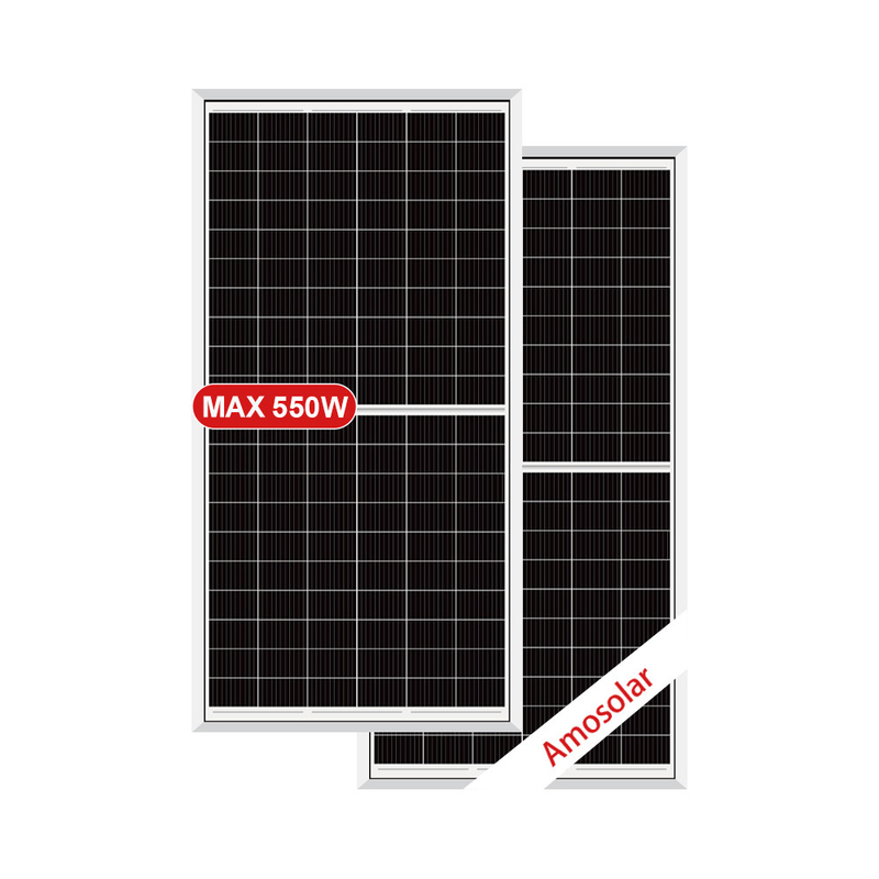 PERC Half Cell 540w 545w 550w 555w 560w Painéis solares Módulo fotovoltaico para sistema de energia solar