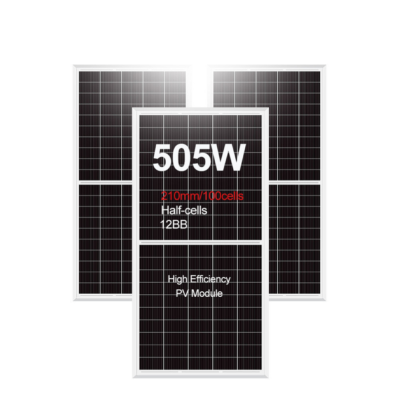 Atualize sua planta fotovoltaica com o Kit de painéis solares de 485w 490w 495w 500w 505w da Certified