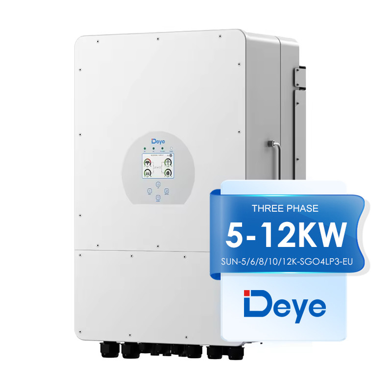 Deye SUN-3.6/6/8/10K-SG05LP3-EU-SM2 Inverter solar híbrido trifásico para híbrido doméstico