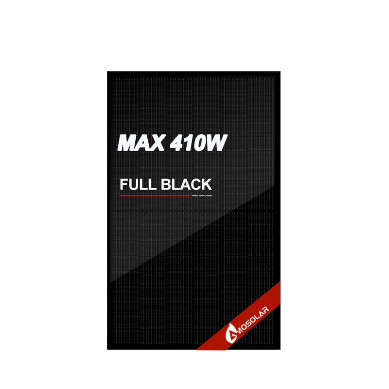 400w 410w 420w 430w Painel Solar Mono Com e N-TYPE Anodizado Alumínio Ligação Quadro
