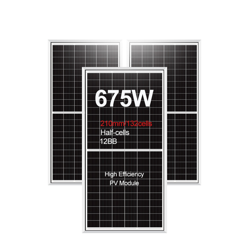 Sexta-feira Negra PERC módulo fotovoltaico Amosolar 1000 Watts 660W 670W 650w 675W 700w painéis solares