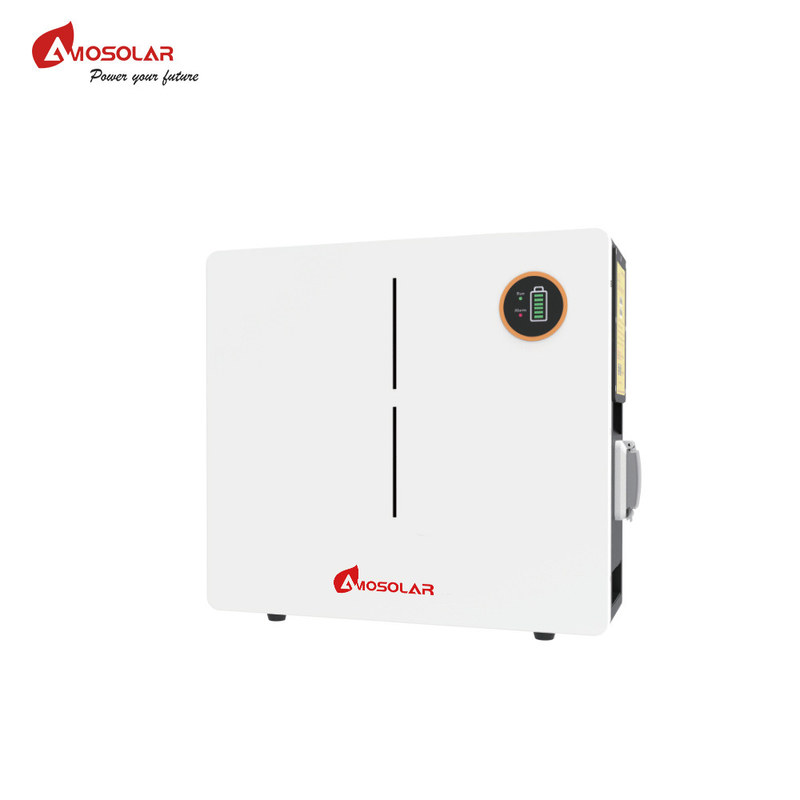 Solução todo-em-um Amosolar 48v 51.2v 100ah 200ah Bateria de lítio para eletrodomésticos
