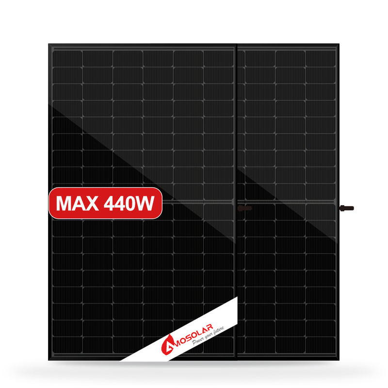 1722*1134*35mm Painel Solar Monocristalino de tipo N TopCon para máxima eficiência