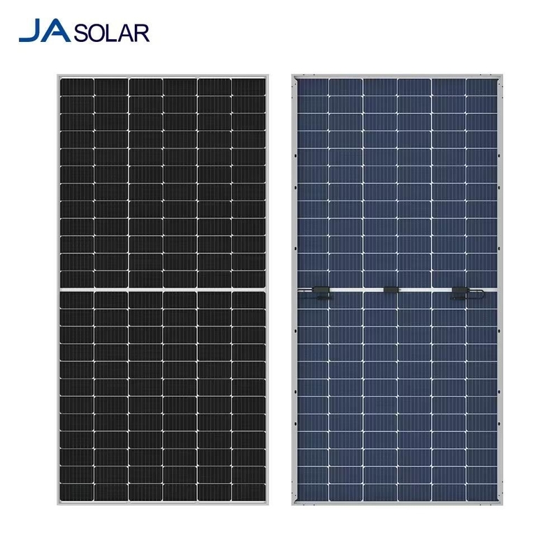 Quadro de liga de alumínio anodizado 560-600W JA Trina Longi Mono Solar para casa solar