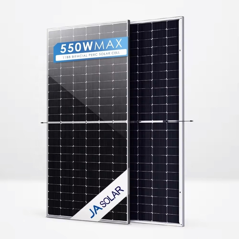 535w 545w 550w 570w 580w PERC e painel solar tipo N com vidro antirreflexo de 3,2 mm