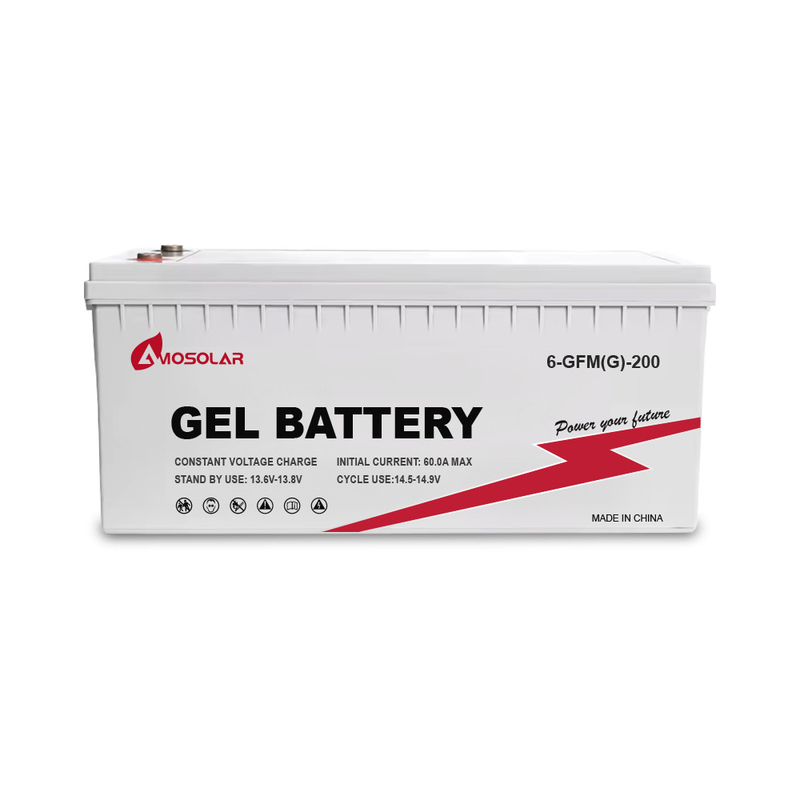 Amosolar Best Gel Battery Armazenamento solar para barcos 250Ah/200Ah/100Ah 12V/24V/36V/48V