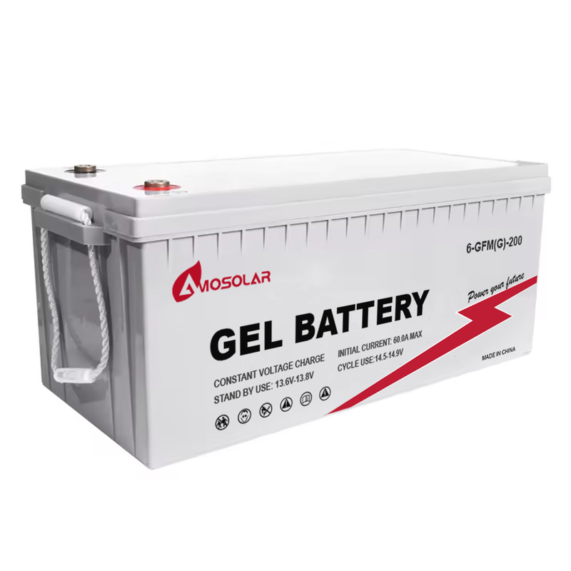 3000 Ciclo de vida Cíclo profundo 12V Bateria recarregável Agm Gel Longa vida para armazenamento de energia