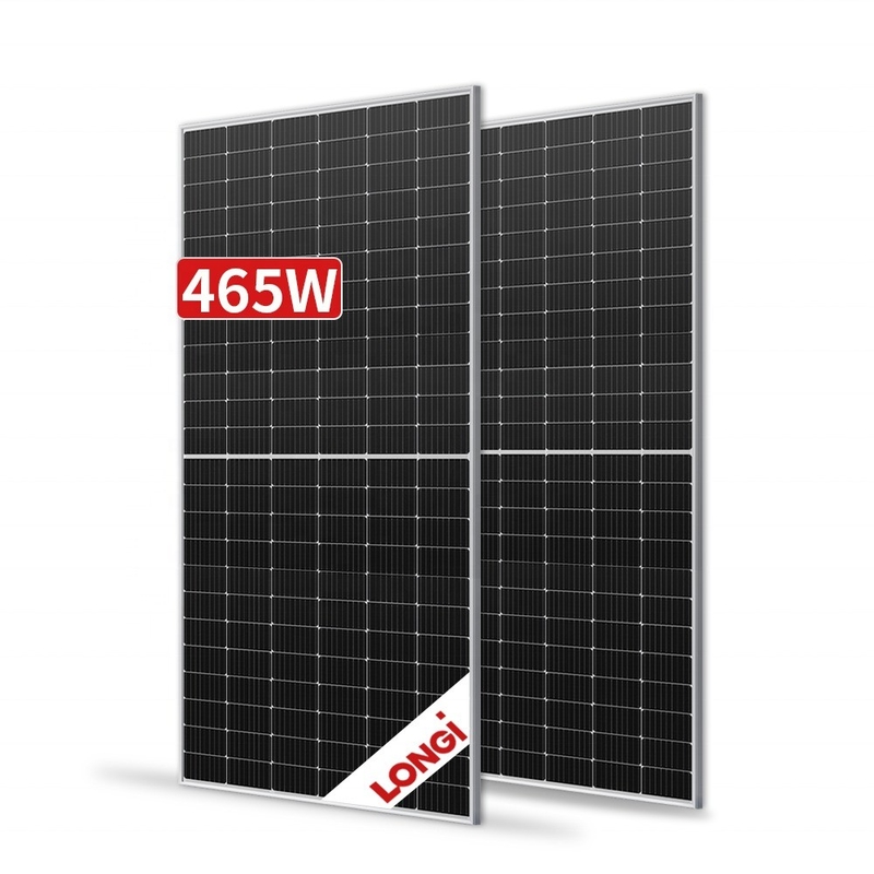 Longi Full Black 430w 425w 420w 410w 400w painel solar com estrutura de liga de alumínio anodizado