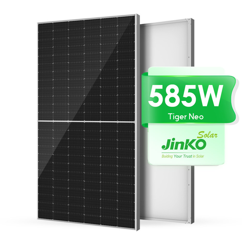 585W 575W 570W módulo fotovoltaico de painel solar de Jinko para carga de vento / neve 2400Pa/5400Pa