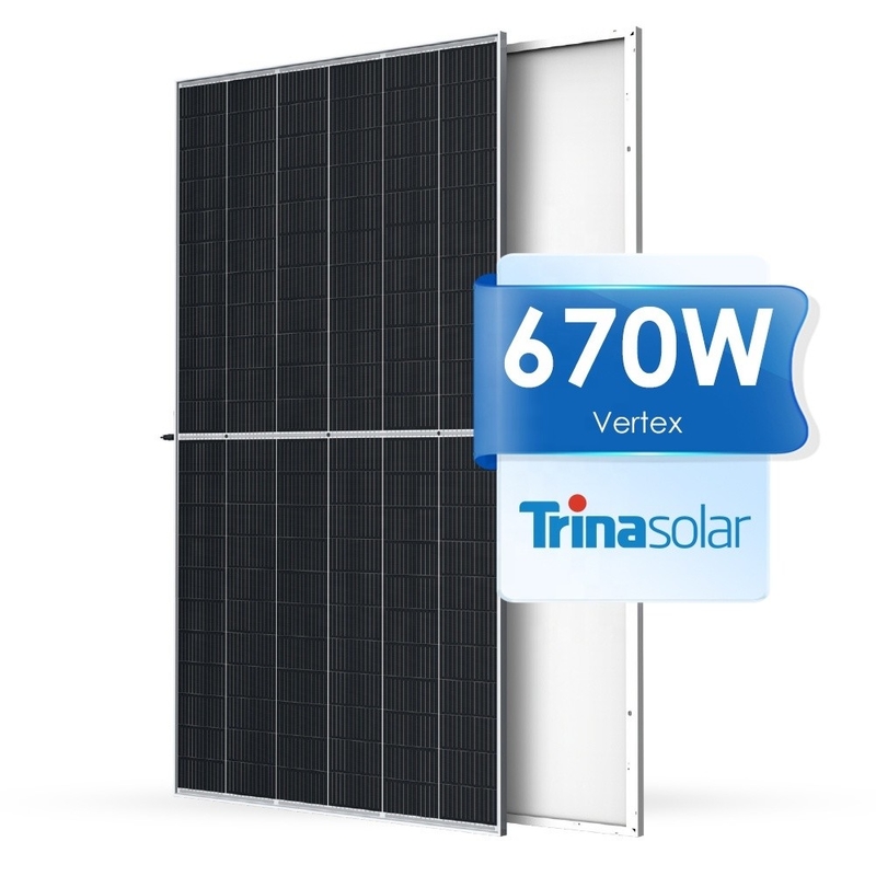 Trina Solar TSM-NEG20C.20 620-645W Bifacial N-tipo Mono Pv painel de módulo solar 28.6kg Peso